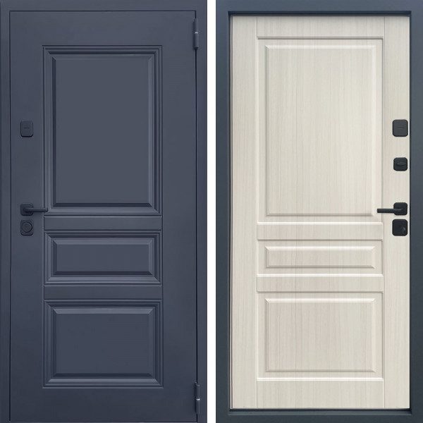 Входная дверь Адванс Термо 7024 Сандал белый