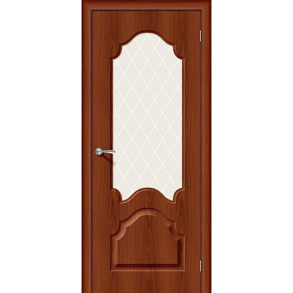 Межкомнатная дверь Скинни-33 Italiano Vero / White Сrystal