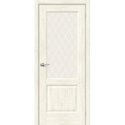 Межкомнатная дверь Неоклассик-33 Nordic Oak / White Сrystal
