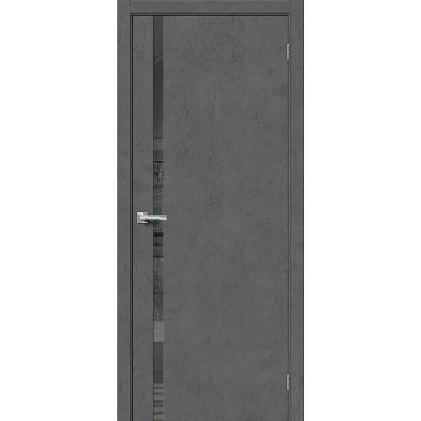 Межкомнатная дверь Браво-1.55 Slate Art / Mirox Grey