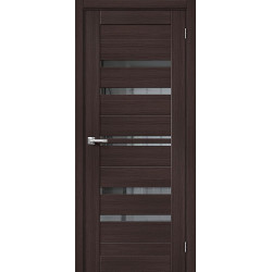 Межкомнатная дверь Браво-30 Wenge Melinga / Mirox Grey