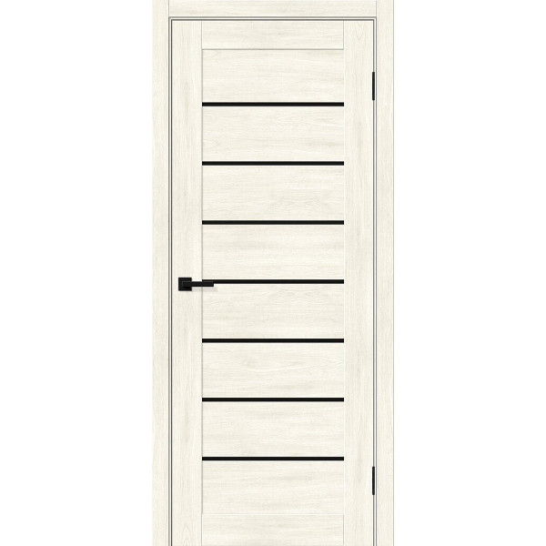 Межкомнатная дверь Браво-22 Nordic Oak / Black Shine