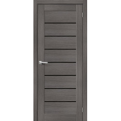 Межкомнатная дверь Браво-22 Grey Melinga / Black Star