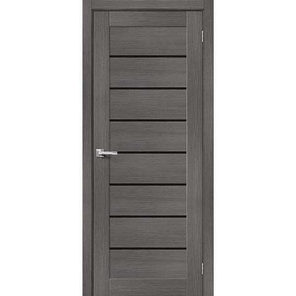 Межкомнатная дверь Браво-22 Grey Melinga / Black Star