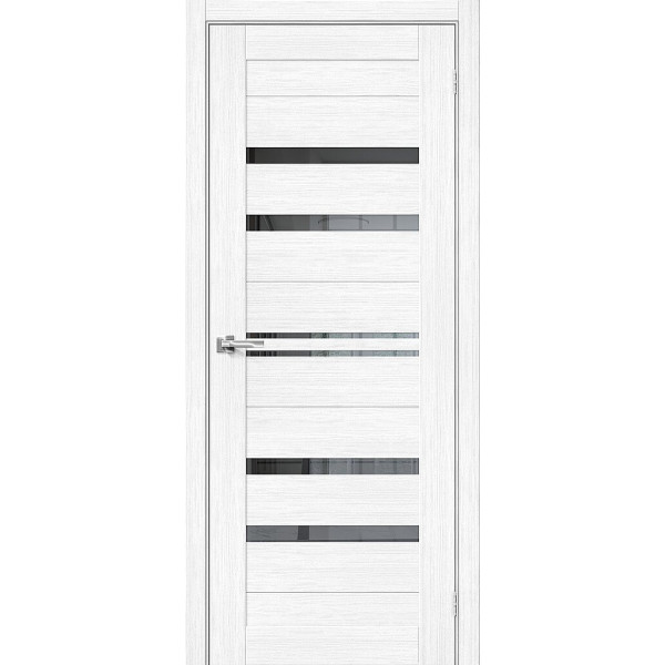 Межкомнатная дверь Браво-30 Snow Melinga / Mirox Grey