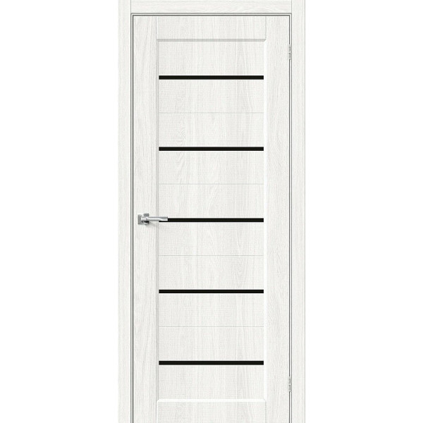 Межкомнатная дверь Мода-22 Black Line White Dreamline