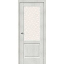 Межкомнатная дверь Неоклассик-33 Bianco Veralinga / White Сrystal