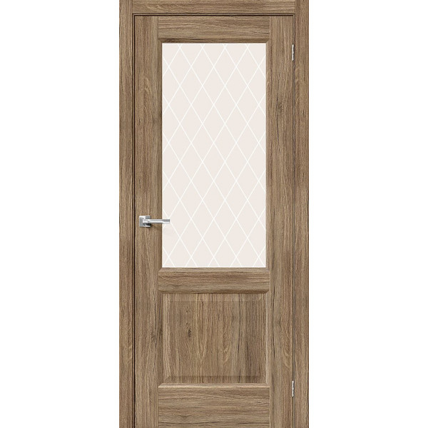 Межкомнатная дверь Неоклассик-33 Original Oak / White Сrystal