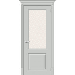 Межкомнатная дверь Скинни-13 Grace / White Сrystal