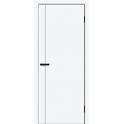 Межкомнатная дверь Браво-0.10 П White Silk