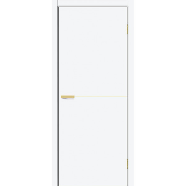 Межкомнатная дверь Браво-0.21.П (SG:P3) White Silk
