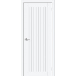 Межкомнатная дверь Браво-40 White Silk