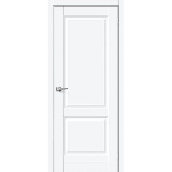 Межкомнатная дверь Неоклассик-32 White Silk