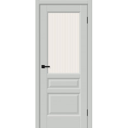 Межкомнатная дверь Неоклассик-35 Grey Silk / Magic Moru