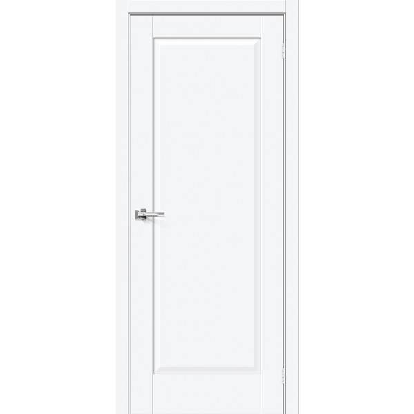 Межкомнатная дверь Прима-10 White Silk