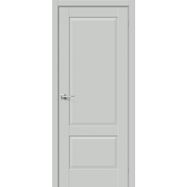 Межкомнатная дверь Прима-12 Grey Silk