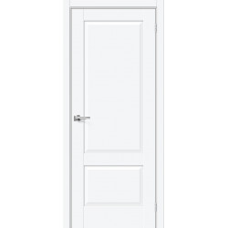 Межкомнатная дверь Прима-12 White Silk