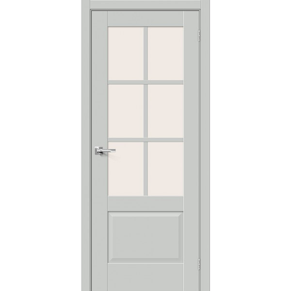 Межкомнатная дверь Прима-13.0.1 Grey Silk / Magic Fog