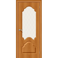 Межкомнатная дверь Скинни-33 Milano Vero / White Сrystal