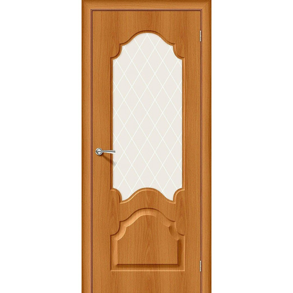 Межкомнатная дверь Скинни-33 Milano Vero / White Сrystal