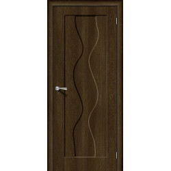 Межкомнатная дверь Вираж-1 Dark Barnwood