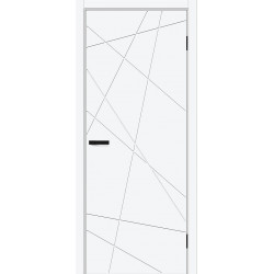 Межкомнатная дверь Граффити-5.Д White Pro