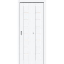 Межкомнатная дверь Браво-22 White Silk