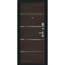 Входная дверь Bravo Лайн Букле черное/Wenge Veralinga