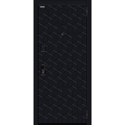 Входная дверь Bravo Кьюб (RBE) Total Black/Super White
