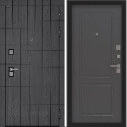 Входная дверь Бункер БН-09 ФЛ-609 Графит софт
