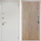 Входная дверь Аргус ЛЮКС 3К Люкс 3к металл Снежно-белый + Элегант Рустик соломенный