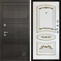 Дверь входная Двери Регионов Министр Алина эмаль белая