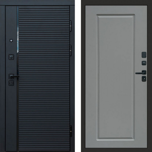 Входная дверь Termo-Door Black Line - Гранд Grey софт