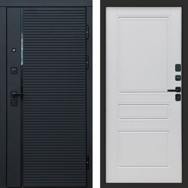 Входная дверь Termo-Door Black Line - Классика белый матовый