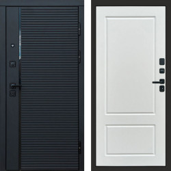 Входная дверь Termo-Door Black Line - Марсель Белый софт
