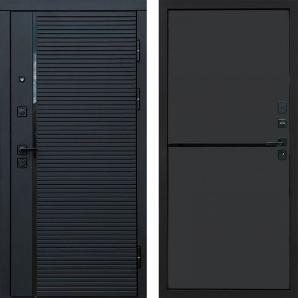Входная дверь Termo-Door Black Line - Нео Графит
