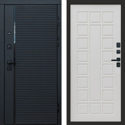 Входная дверь Termo-Door Black Line - Престиж бежевый матовый
