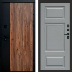 Входная дверь Termo-Door Флэш - Лион Grey софт