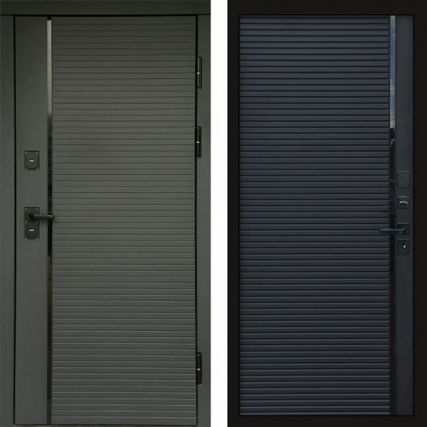 Входная дверь Termo-Door Графит Line - Porte black