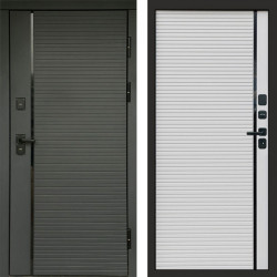 Входная дверь Termo-Door Графит Line - Porte white