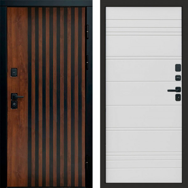 Входная дверь Termo-Door Кантри - Лучи White line