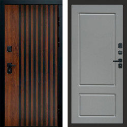 Входная дверь Termo-Door Кантри - Марсель Grey софт