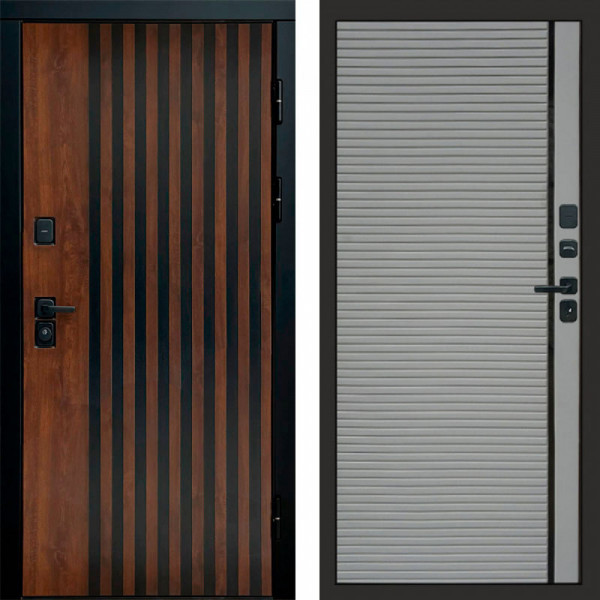 Входная дверь Termo-Door Кантри - Porte Grey софт