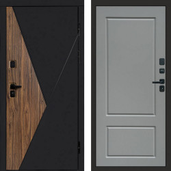 Входная дверь Termo-Door Матрикс Ультра - Марсель Grey софт