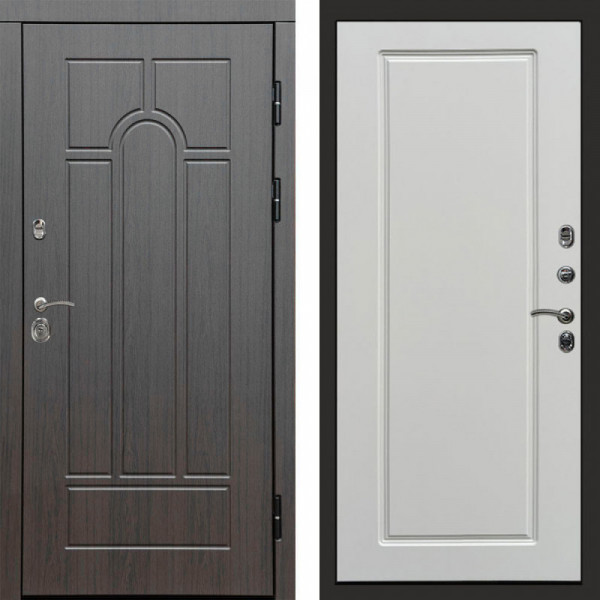Входная дверь Termo-Door Модена Венге - Гранд Белый софт