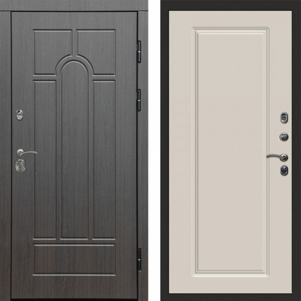 Входная дверь Termo-Door Модена Венге - Гранд Слоновая кость