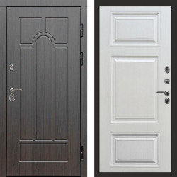 Входная дверь Termo-Door Модена Венге - Лион Лиственница