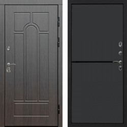 Входная дверь Termo-Door Модена Венге - Нео Графит