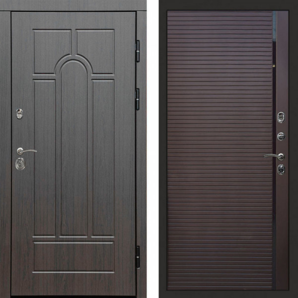 Входная дверь Termo-Door Модена Венге - Porte Шоколад