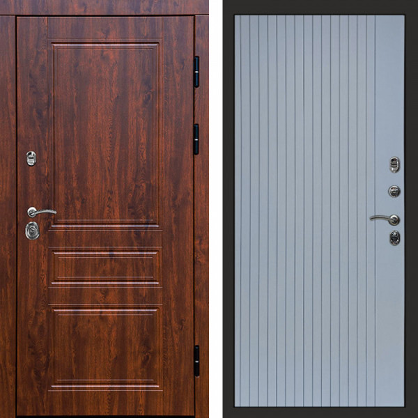 Входная дверь Termo-Door Орегон Дуб - Flat Grey софт